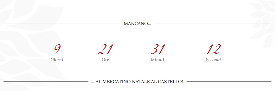 Sito web per Evento: - Countdown Evento