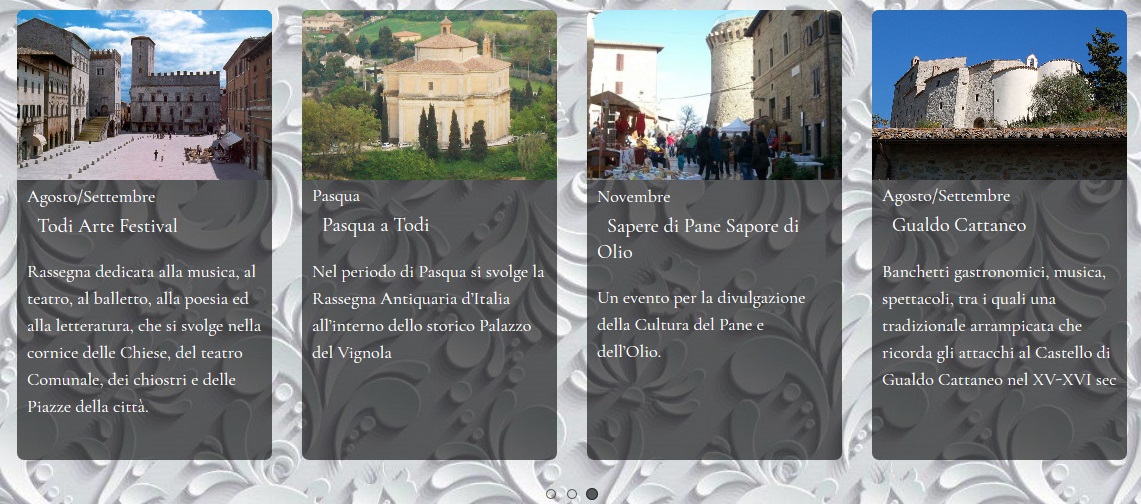 Sito web per Ristorante - Eventi in zona