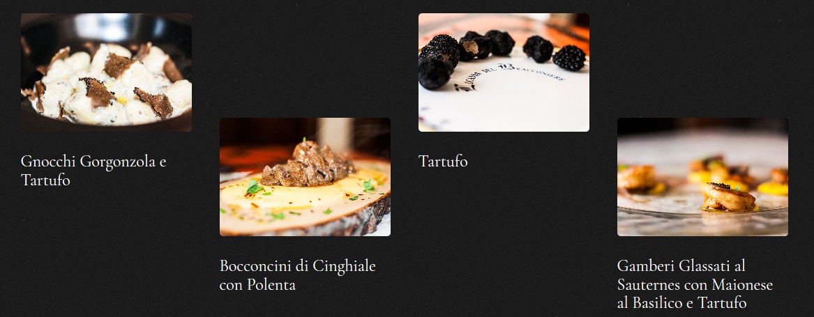 Sito web per Ristorante - Piatti della tradizione